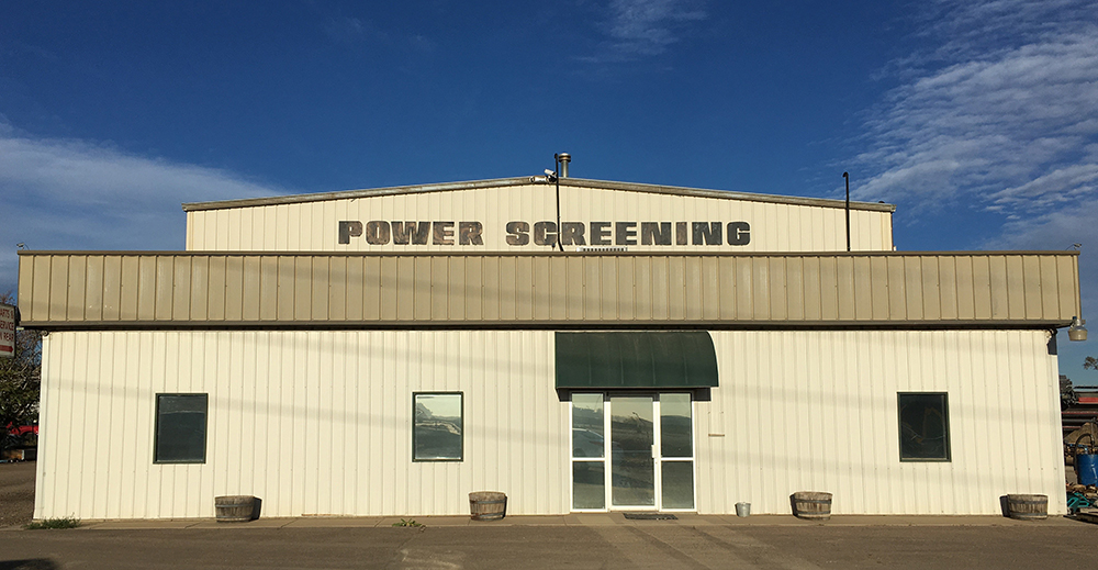 PowerScreening Aggregate Equipment Supplier Locations in Colorado